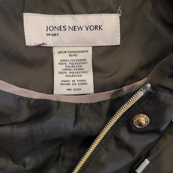 Jones New York utility jacket  womens  sz.S/C military color - Picture 3 of 13